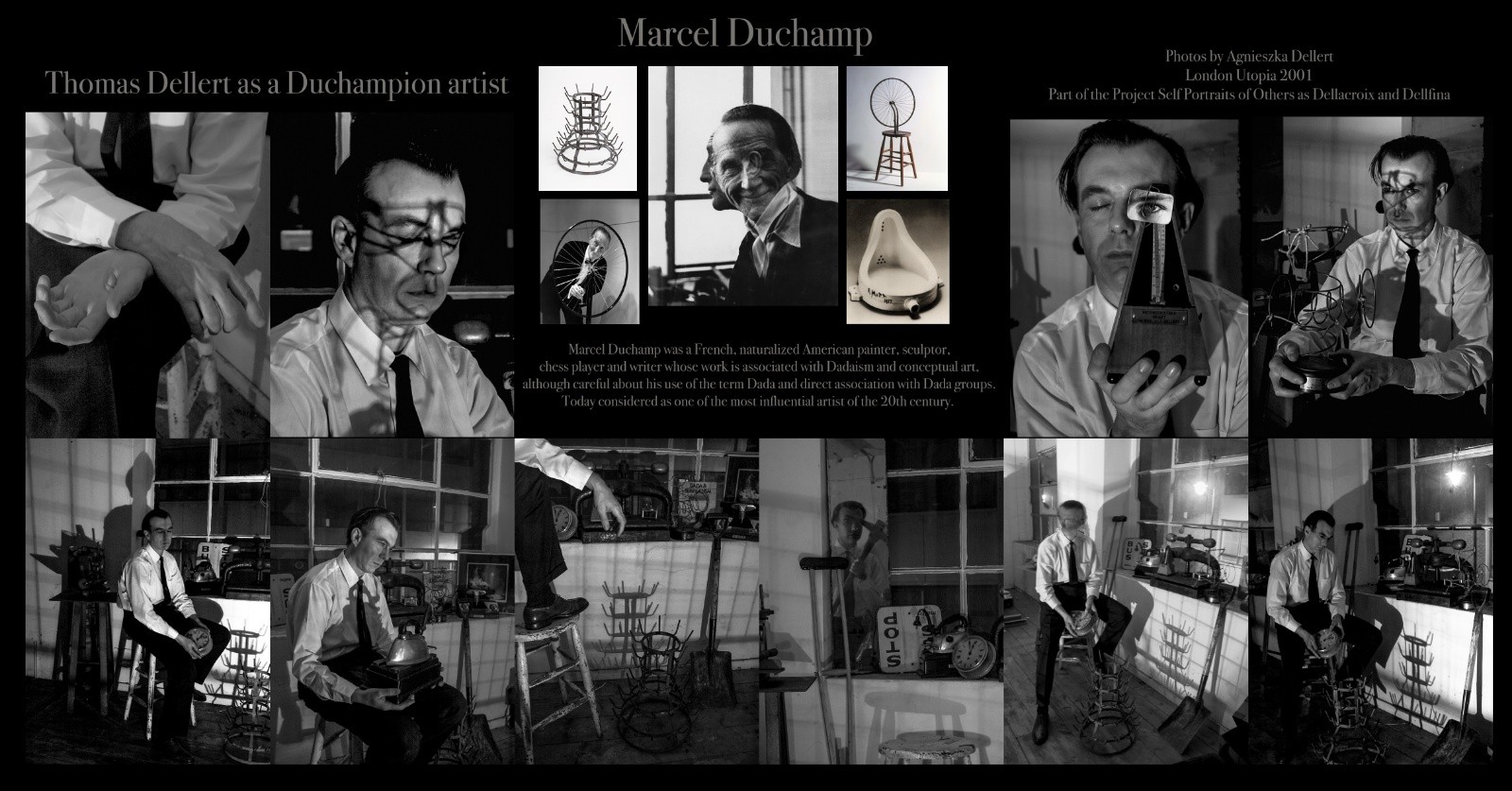 Marcel Duchamp send out  copy